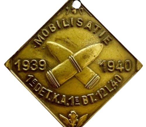 Hanger Kust Artillerie Mobilisatie 1939 1940