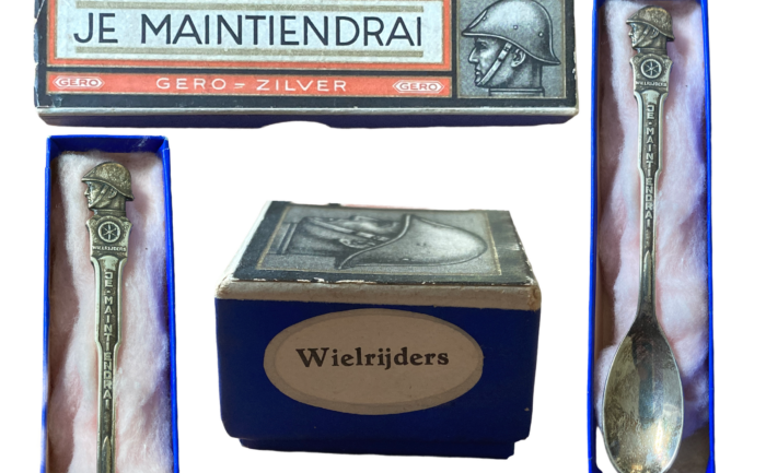 Mobilisatie lepeltje wielrijders in originele GERO doosje