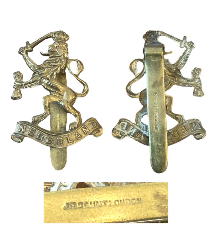 Baret embleem Prinses Irene Brigade J.R. Gaunt London