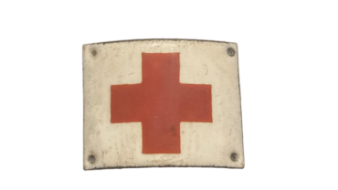 Kraagembleem Compagnie Hospitaalsoldaten mei 1940