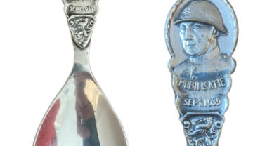 suikerschepje mobilisatie sept 1939 serie gehelmde soldaat serie