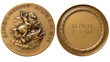 Prijspenning 2e regiment huzaren 1938