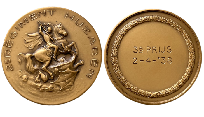 Prijspenning 2e regiment huzaren 1938