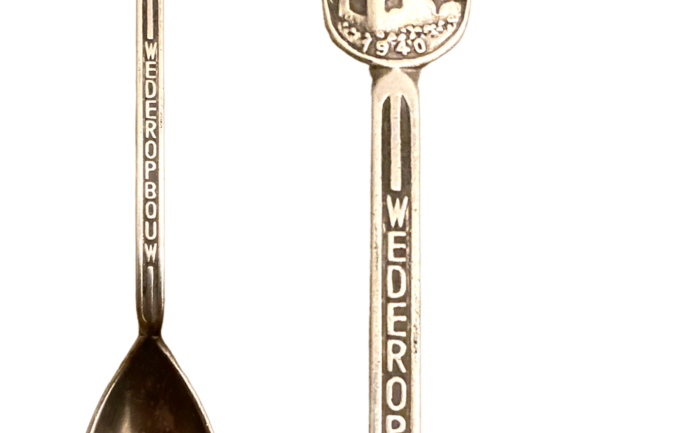 Lepeltje Wederopbouw na Duitse inval in mei 1940