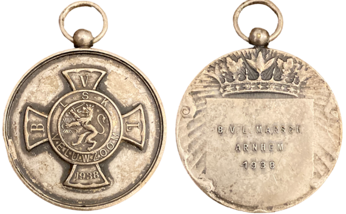 Medaille B.V.L. Marsch Arnhem 1938