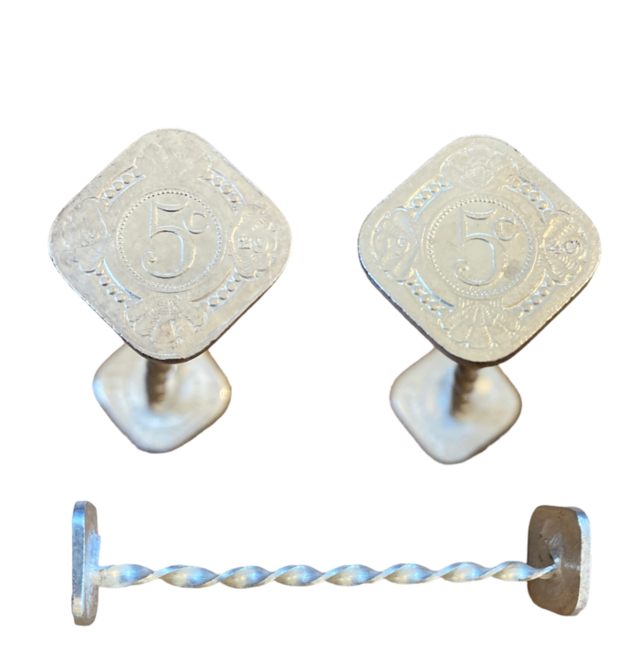 Messenlegger met vierkante stuivers Stil Verzet