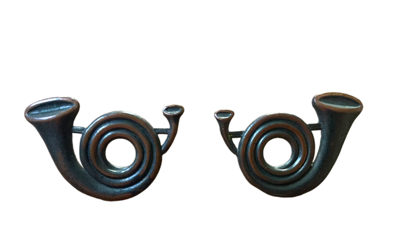 Kraagemblemen Infanterie KNIL